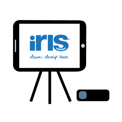 Starter kit image showing an ipad with a bluetooth mic.